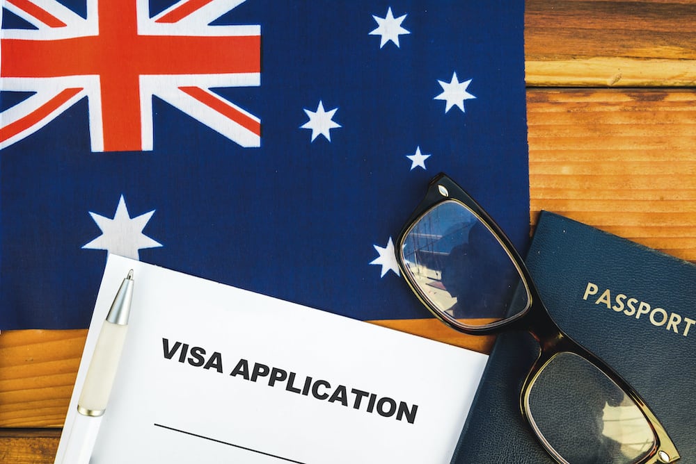 visa application image