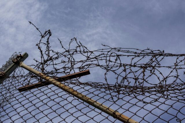 barbed wire