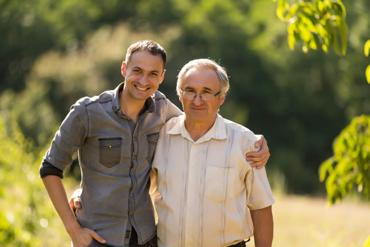 adult child parent image