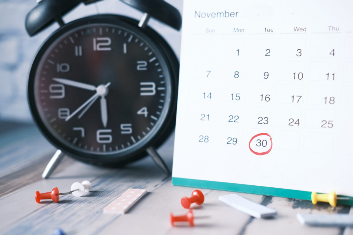 clock calendar marks image
